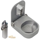 Portable Cutter Splitter W/ Box By Grip Handle Cuts Small Large Pills New. Price: $30.08.