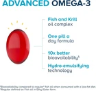 Advanced Omega 3 Krill And Fish Oil Complex, 10X Better Bioavailability, One ... New. Price: $44.95.