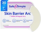 Hydrocolloid Skin Barrier Arc Ostomy Strips -30 Count- New. Price: $30.99.