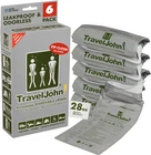 Traveljohn Resealable Disposable Urinal Bags Road Trip Essentials For Men, Wom New. Price: $33.73.
