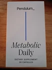 Pendulum Metabolic Daily 30 Capsules 4-IN-1 Probiotic New. Price: $24.55.