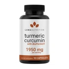 Turmeric Supplement 1950MG 95% Curcuminoids 90 Capsules Luma Nutrition New. Price: $46.99.