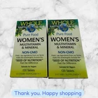 For Natural Factors Whole Earth & Sea Women's Multivitamin Mineral 120 Tabs New. Price: $50.00.