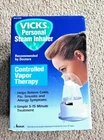 Vicks Personal Steam Inhaler Sinus Relief Electric Mist Mask Model: V1200 New. Price: $33.24.