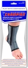 Champion Ankle Brace, Open Heel, Flexible Support Stays, Airmesh Fabric, Grey, New. Price: $23.00.