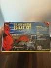Cleanwaste Go Anywhere Toilet KITS-12/PACK Case New. Price: $37.98.
