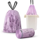 Trash Bags, 4 Gallon Drawstring, Colorful & Portable Small B... New. Price: $22.01.