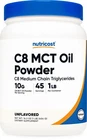 Nutricost C8 Mct Oil Powder 1LB (16.2OZ) - 95% Ounce (pack Of 1) New. Price: $43.96.
