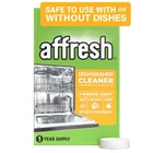 Cleaner Tablets 12 Count Affresh Odor Bacteria Limescale Dishwasher Helps Power New. Price: $35.99.