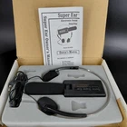 Super Ear Electronic Sound Amplifier Personal Listener Headphones Black Works Pre-owned. Price: $49.99.