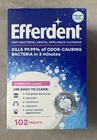Efferdent Complete Anti-bacterial Daily Denture Cleanser Tablets 102 New. Price: $5.57.