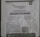 New Cardinal Health Tracheostomy Care Trays W/ Gloves 16 Pieces Exp 2024. Price: $13.00.