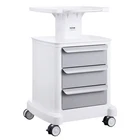 4 Tiers Lab Carts, Utility With 3 Drawers & 1 Top Tray, Mobile Medical New. Price: $275.66.