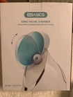 Ezbasics Ionic Facial Steamer Model KD2331A. New- Open Box Used. Price: $24.95.