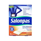 Salonpas Pain Relieving Gel Patch Hot 6 Count New. Price: $13.28.
