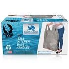 Tall Kitchen Garbage Bags With Ergonomic Handles 13 Gallon Trash Made From New. Price: $50.22.