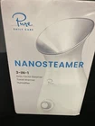 Pure Daily Care Nanosteamer Large 3-IN-1 Ionic Facial (silver) New. Price: $39.00.
