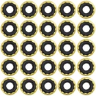 Resone Oxygen Yoke Washer Seals, Jagged Edge Brass/rubber 25-PACK New. Price: $18.91.