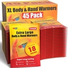 Large Hand & Body Warmers 45 Count - To 18 Hours Of Heat Super Long New. Price: $58.99.