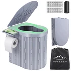 Sckee Camping Toilet Portable For Adults Travel Floding New. Price: $59.49.