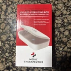 Medic Therapeutics Uvc/led Sterilizing Box With Built-in Wireless Charging Pad New. Price: $10.50.