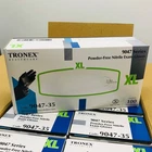Tronex 9047-35 Disposable Gloves Nitrile Extra Large Xl Black Pf Case Of 1000 New. Price: $74.39.