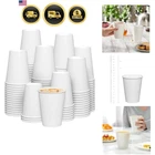 12 Oz. 300 Count Disposable White Paper Cups, Hot Coffee Eco-friendl... New. Price: $59.11.