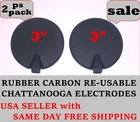 Rubber Electrode Multi-use For Chattanooga Intelect LV120 & LV100 Black 2/PACK New. Price: $26.99.