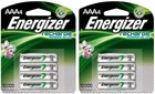 EVENH12BP4 - Energizer Power Plus Rechargeable Aaa Batteries, Pack New. Price: $23.72.