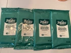 4 Pkgs 18 Counts Modess Adult Disposable Washcloths Eniched With Aloe Chamomile New. Price: $20.00.