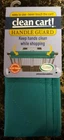 Clean Cart Handle Guard - Teal In Color New. Price: $7.99.