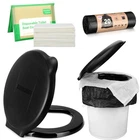Glenmal 1 Set 5 Gallon Bucket Seat With Lid Camping Toilet... New. Price: $37.99.