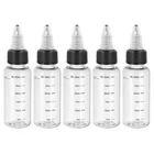 Patikil 1OZ(30ML) Plastic Dispensing Bottle, 5PCS Fl Oz, Clear Black New. Price: $13.55.