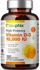 Biophix Vitamin D-3 10000 Iu 380 Softgels High-potency Extra Virgin... New. Price: $31.56.