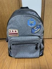 Coach Leather Backpack With Patches Black Men's Bag Good Condition Pre-owned. Price: $277.00.