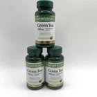 Natures Bounty Green Tea Extract Supplement 100 Count Antioxidant Support 3 Pack New. Price: $24.43.