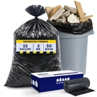 Plasticplace Contractor Trash Bags 33 Gallon - 1 Count (pack Of 50), Black New. Price: $55.99.