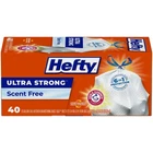 Hefty Ultra Strong 13 Gallon Trash Bags Tall Kitchen 40 New. Price: $19.29.