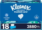 Expressions Trusted Care Facial Tissues, 18 Flat Boxes, 160 Per Box, 2-P New. Price: $57.95.