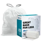 Plasticplace Custom Fit Trash Bags Compatible With Simplehuman Code V, 100 Count New. Price: $22.19.