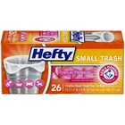 Hefty Small Garbage Bags, Flap Tie, 26 Count (pack Of 1), Tropical Paradise New. Price: $15.79.
