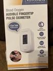 Nuvomed Blood Oxygen Audible Fingertip Pulse Oximeter Easy To Read Display New. Price: $19.99.