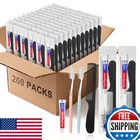 Hqslsund 200 Pack Disposable Toothbrushes Toothpaste And Comb For Homeless New. Price: $125.53.