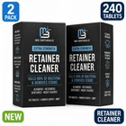 M3 Naturals Retainer Cleaner 240 Tablets Pack Invisalign Denture New. Price: $34.99.