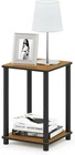 Turn-n-tube End Table,light Cherry/bla New. Price: $35.99.