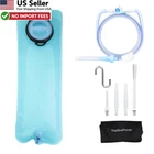 Topquafocus 3QT Silicone Enema Bag Kit Portable Colon Coffee Cleanse 6.5FT Tube New. Price: $32.88.