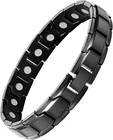 Feraco Mens Magnetic Bracelet, Effective Titanium Steel Black New. Price: $26.02.