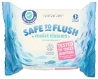 Natracare Safe To Flush Moist Tissues 30 Ct New. Price: $31.99.