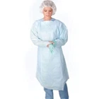 Medline CRI5000 Isolation Gown Thumb Loop Surgical Blue Regular Large CASE/75 New. Price: $60.00.