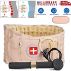 Decompression Belt Back Brace Lumbar Spinal Support & Extender Air Traction New. Price: $33.90.